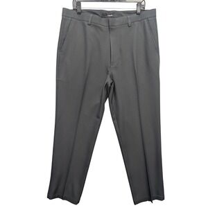 OOBE Dress Pants Mens 36x30 Flat Front Straight Leg Twill Trousers